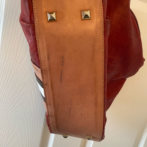 L.A.M.B by Gwen Stefani leather shoulder bag! Leather is super soft! - Picture 7 of 10